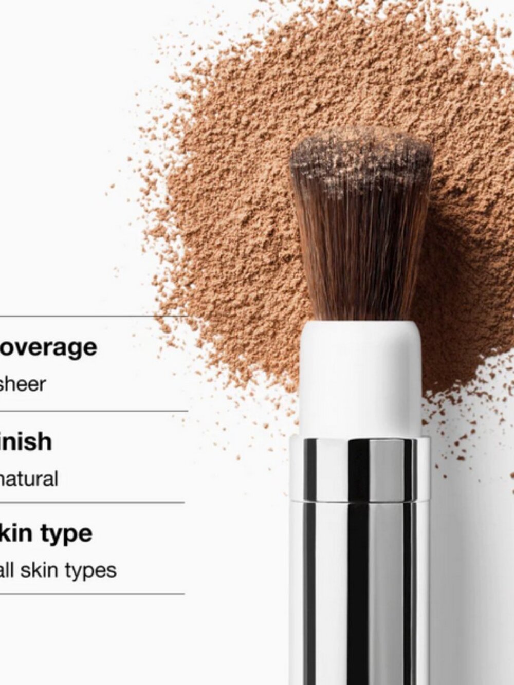 Clinique Blended Face Powder & Brush - Transparency Neutral - Picture 4 of 5